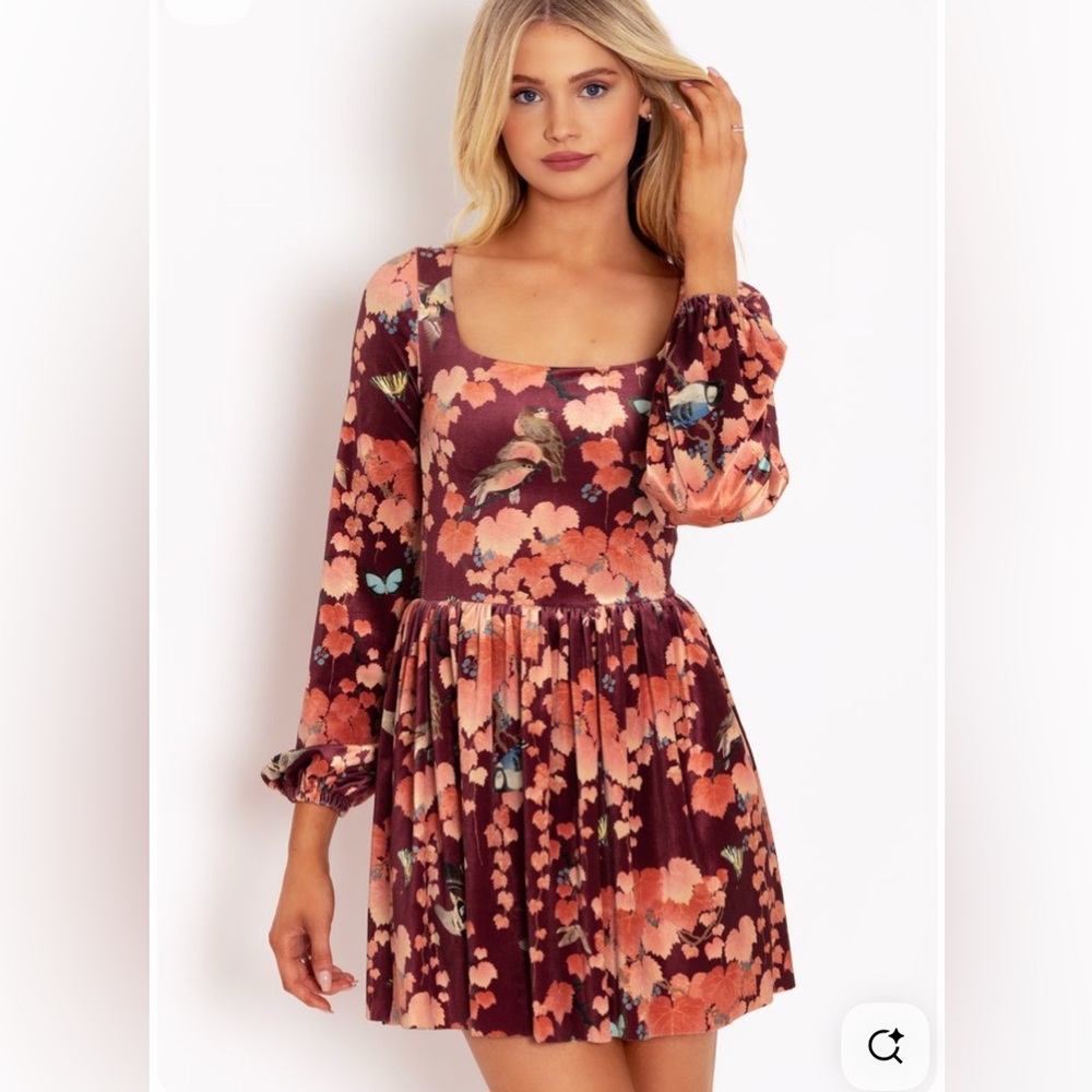 Blackmilk Autumn in Japan squared up bishop mini